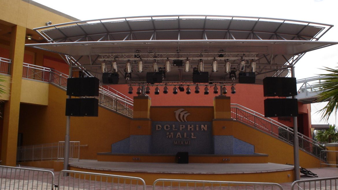 Title: Dolphin Mall New Concert Stage
Location: Miami, FL
Value: $934,262.00
Awarded: 2013